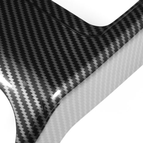 Fahrzeugmodifikation: Benz GLB Klasse W247 X247 2019-2020 2-teilige Hecklüftungsabdeckung mit Carbonfaserstruktur. (1/5)