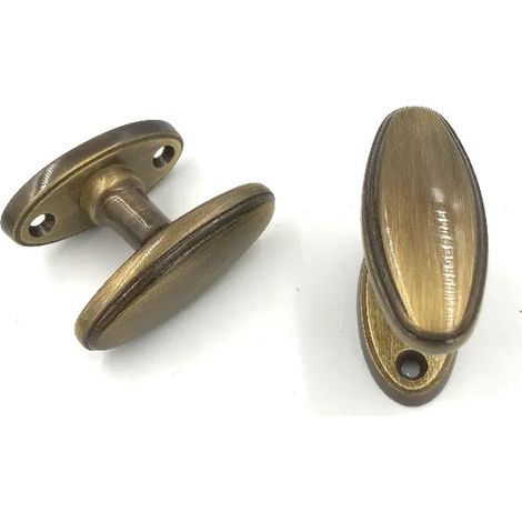 MARTELLINA COTTALI ROSETTA OVALE OTTONE BRONZATO   CT40110B (1/2)