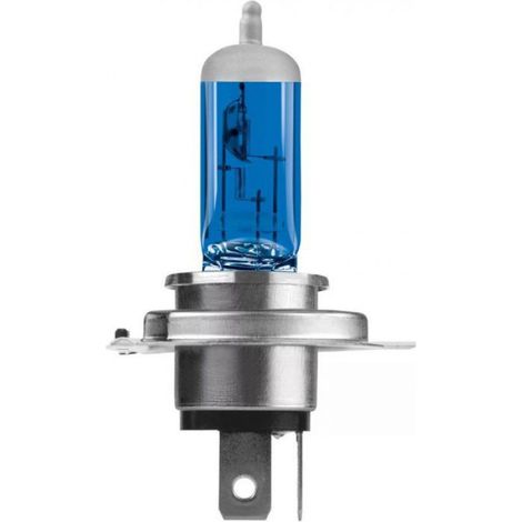 Ampoule H4 - Ampoule Phare Avant Halogène - Pour Voiture - 60 W - Bleue - Lot De 2