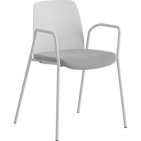 FRANKEL kaiserkraft, Chaise Helmer, assise rembourrée, dossier