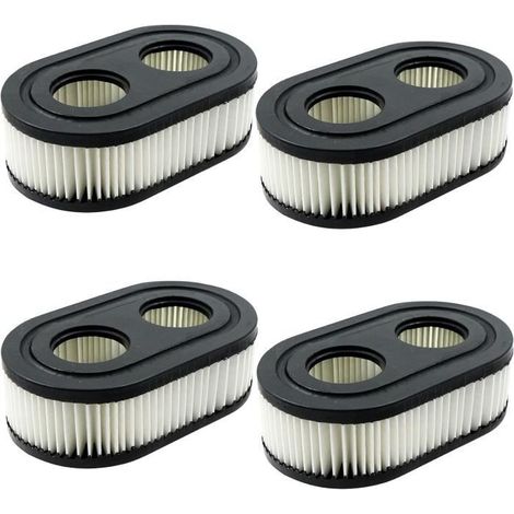 Luftfilter für Briggs & Stratton Rasenmäher - 4er Pack - Kompatibel mit 798452, 593260, 5432K (1/4)
