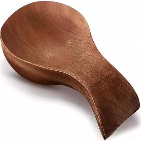 Support Bois Rétro – Pour Pelle/Casserole – Double Usage – Marron – Style Campagnard (1/5)