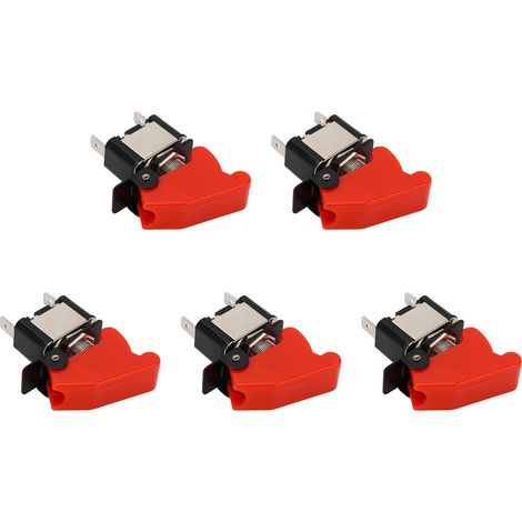 5 Interrupteurs Marins Étanches 12V 25A 2 Pôles pour Camping-Car et Bateau (1/5)