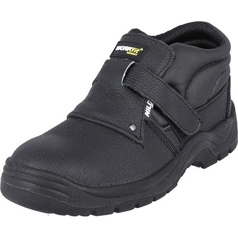 „Welder Plus“ Sicherheitsstiefel für Schweißer (S3 SR FO Schutz) mit Metallsohle – Größe 44