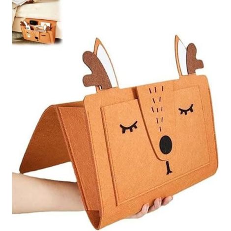 Bedside Organiser Hanging Bag,Organisateur de Chevet,Sac de Rangement de Lit pour Organisateur Suspendu, Sac de Chevet à Suspendre (1/4)