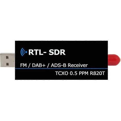 Récepteur SDR R820T2 Clé USB RTL-SDR avec TCXO SMA 0,5 ppm Mjzsee-- (1/5)