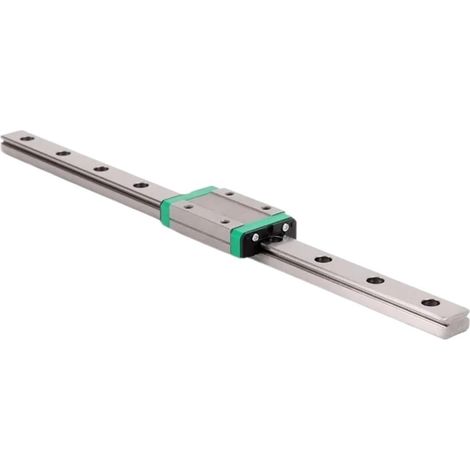rail de guidage linéaire 100/200/300/400/500/600 mm + 1 bloc (MGN9H, (1/5)