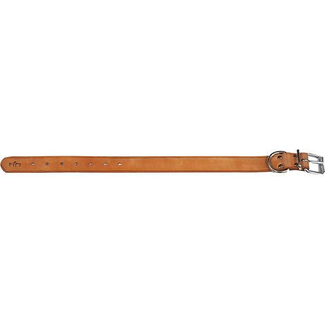 Collar de cuero liso 12 - 2,7x50 cm