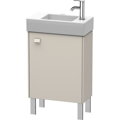 Meuble sous-vasque BRIOSO 570x484x239mm ouverture droite taupe