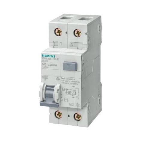 Interruttore Automatico Magnetotermico Differenziale 32A 300ma 4,5kA Tipo A Siemens 5SU16537KK32