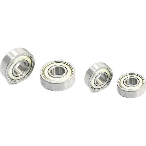 20 roulements à billes radiaux à gorge profonde étanches - 10 roulements 6000Z (10 mm x 26 mm x 8 mm) et 10 roulements 698Z (8 mm x 19 mm x 6 mm). WHBYV (1/4)