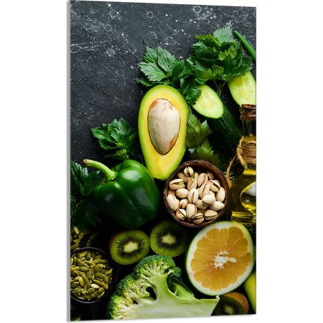 Glasschneidebrett 30x52 Avocado (1/5)