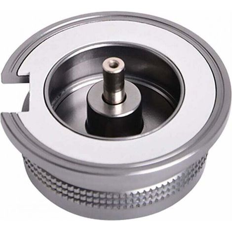 Camping Gas Stove Adapter, Stove Connector Fits for Tank Type Butane Gas Spiral Cartridge, Outdoor Portable Stove Gas Cylinder Adapter MUMU (1/4)
