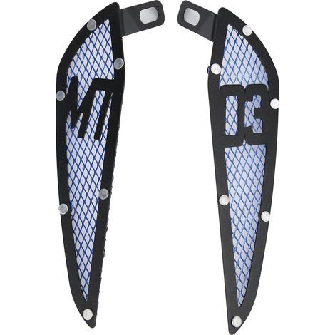 Garniture d'admission d'air pour réservoir de carburant de moto, 2 pièces, remplacement en aluminium pour MT03 2020 – 2021 (1/5)