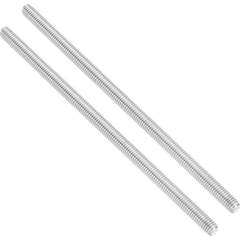 2Pcs 3/8"-16 UNC Tige Filetée 200mm Longueur Boulon Fileté Longues (1/5)