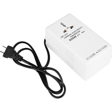 Drfeify transformateur de tension SW-S15 500W transformateur de convertisseur de tension élévateur et descendant de 220V à 110V (1/4)