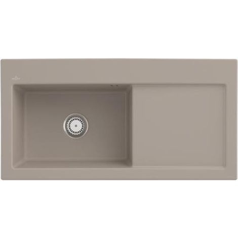 Évier SUBWAY 60 XL 1000x510mm Be li à commande manuelle amande
