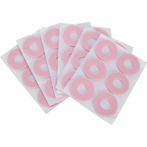 Coussinets anti-cors en mousse de latex résistante à l'abrasion, coussinets pour callosités, protecteurs de pieds souples, élastiques et respirants, forme ronde L