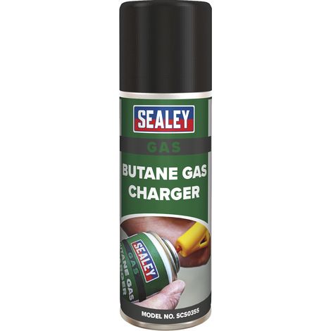 Sealey Butane Gas Refill 200ml - Pack of 6 SCS035