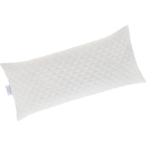 Oreiller viscoélastique avec Flocons 100% viscoélastiques. Tissu Stretch Viscogel. Fermeté Moyenne à Haute (Toutes Les Dimensions Disponibles). (90 cm) (1/5)