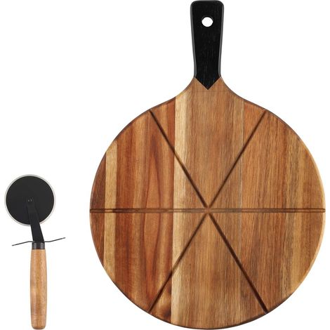 Springos Maku Kitchen Life Set aus natürlichem Akazienholz (1/3)