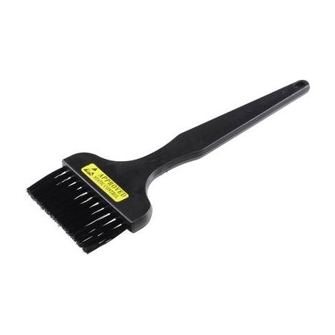 TRU COMPONENTS Pennello ESD (L x L x A) 145 x 61 x 7 mm Lunghezza setole: 26 mm EPI-A-61 1 pz.