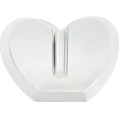Porte-bougie Sana élégant en verre - Verre transparent élégant (1/5)