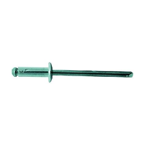 1BLISTER RIVETTO A STRAPPO IN ALLUMINIO mm 4,8 x  16 - pz. 25