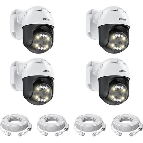 Caméra PTZ, 8MP Haute Définition, Vision Nocturne, 4PK 8MP Caméras (1/2)