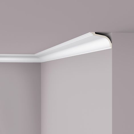 Cornisa NMC Z17 ARSTYL Noel Marquet Moldura decorativa Perfil de estuco diseño atemporal clásico blanco 2 m