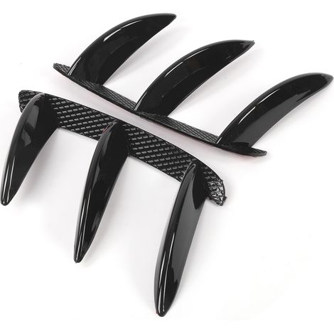 2x Aileron Déflecteur de Pare-Choc Arrière Prise d'Air en Fibre pour Mercedes-Benz Classe A W176 AMG Line 2013-2018 (1/5)