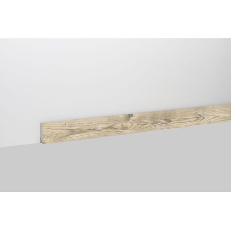 Classen Clip-Fußleiste 240 cm 58 x 19 mm Fichte braun Sockelleiste
