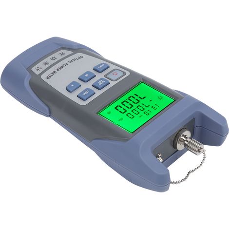 AUA-9 Wattmètre optique, multimètre optique portable, testeur d'atténuation de la lumière -70 à +10 dBm (1/5)