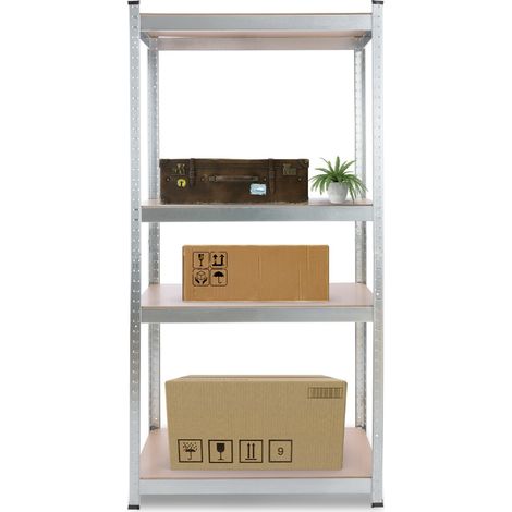 AREBOS Scaffalature Pesanti Scaffalature da Officina Scaffali da Ufficio MDF (1/5)