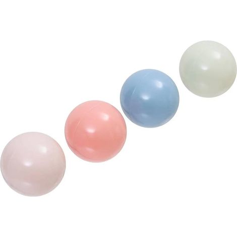 Lot de 100 Balles "Bally" 6cm Multicolore (1/5)