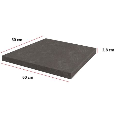 Küchen Arbeitsplatte Metallic Brown 60 cm 28 mm Bianca Grey Rose Küchenzeile (1/4)