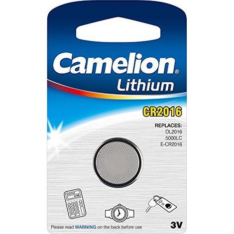 Camelón  CR2016  Litio  1 pieza(s)  CR2016-BP1 (1/2)