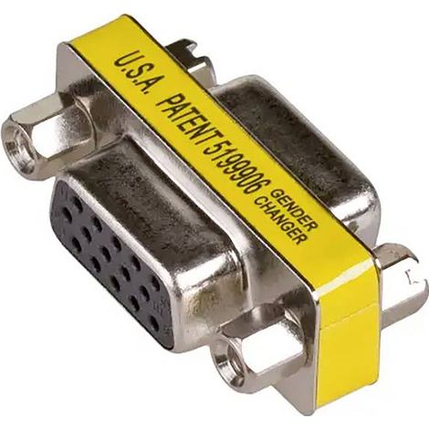 Akyga AK-AD-18 Adaptateur SUB-D SUB-D femelle 15 pôles - SUB-D femelle 15 pôles 1 pc(s) W597623 (1/4)
