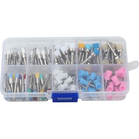Cup Polishing - Prophy Cup Set Dentaire - Pour Polissage Dentaire Professionnel - 100 Pièces (1/5)