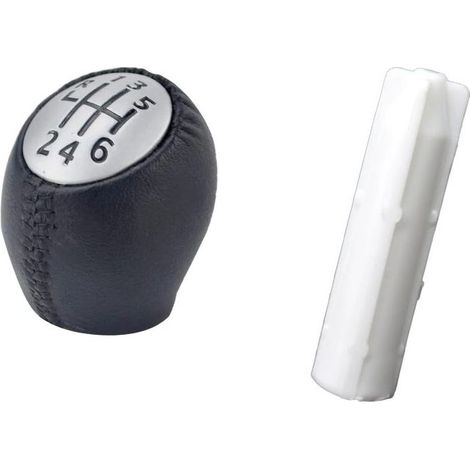 Pomello del cambio in Pelle-6-Velocità Adattabile Renault Laguna II 2001-2008 Ergonomica, Anti-Ruggine (1/5)