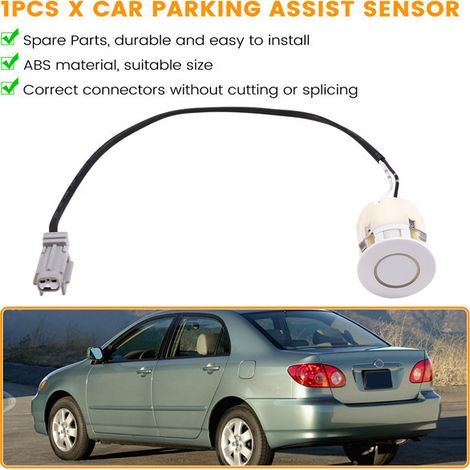 Available in 1 color: as shown in the picture. Material: ABS. Car parking assist sensor, reversing radar sensor. (1/5)