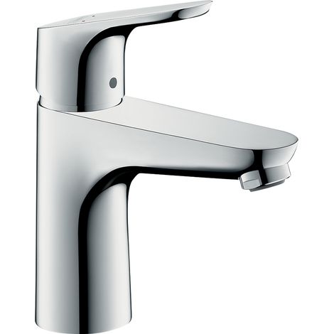 Hansgrohe – Mitigeur de lavabo 100 avec vidage chrome – ComfortZone 100 – Longueur du bec 119 mm – Débit 5 l/min – Cartouche céramique – 31607000