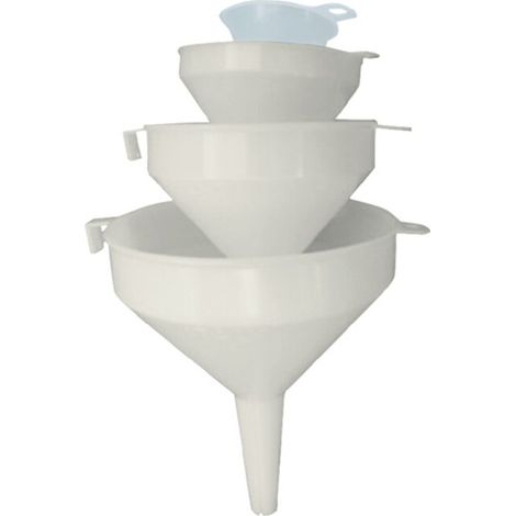 Trichterset 4-teilig 50,75,100,120mm Ku.(PE) REILANG