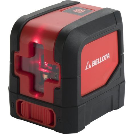 Niveau laser croix rouge portée 20 m BELLOTA