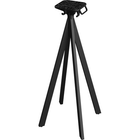 Piètement pour mange-debout Noir 60x60x108cm - Feros (1/2)