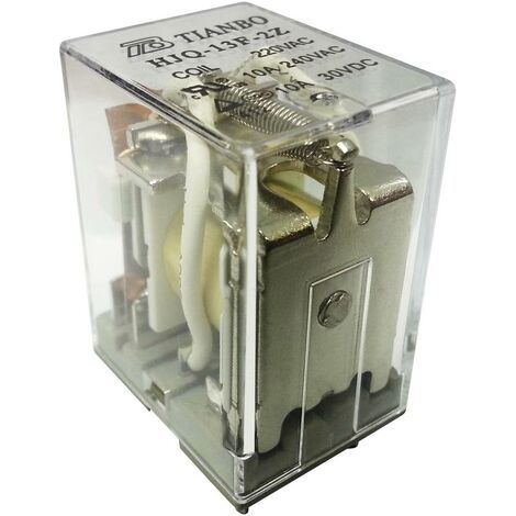 Tianbo Electronics HJQ-13F-2Z - 220/240VAC Relais enfichable 230 V/AC 15 A 2 inverseurs (RT) 1 pc(s) Y883251 (1/3)
