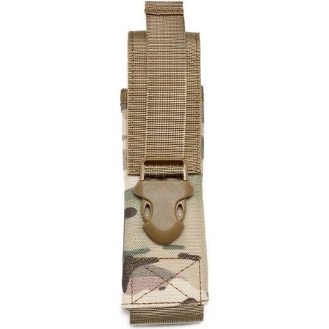 MOLLE System Multi-functional Flashlight Pouch/Storage Bag for Outdoor Hiking, Trekking, and Camping - CP Camouflage - (1/4)