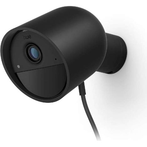 Philips Hue Secure Wired Camera - HD 1080P - Indoor or Outdoor Use - One-App Control - Black (1/5)