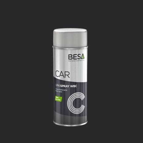 Bombe de peinture Noir Graphite RAL 9011 Mat