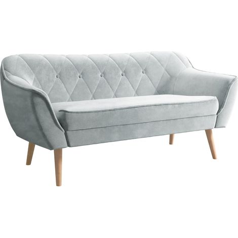 Sofá Glenview 107, Paros 05, 140x74x75cm, Tapiz, Patas: Madera